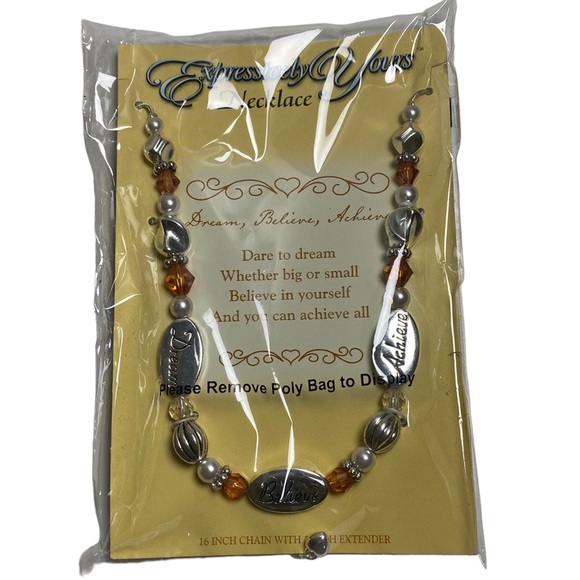 DREAM BELIEVE ACHIEVE Necklace by EXPRESSIVELY YOURS - Picture 4 of 6